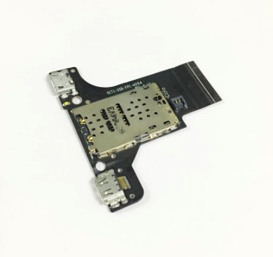 Charger USB Jack Dock Board with Sim Card Flex Cable for Lenovo Yogabook YB1-X90F X91L Charging Port Board+Sim Card Tablet Parts