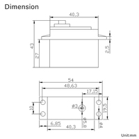 Moteur servo miniature RC DC MG995 13 kg, micro servo moteur 360 180 degrés, haute vitesse, engrenage métallique pour Arduino, bras robotique DIY