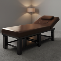 Lit de massage pliable professionnel de qualité supérieure, nouveau design, portable, pour hôpitaux, chambres, style moderne, cuir synthétique, CE