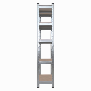 5 Tier 50kg Capacity Boltless Steel <b>Storage</b> Rack Adjustable Industrial <b>Metal</b> Shelving <b>Unit</b> - Product Image 2