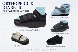 Scarpe Mediche Traspiranti Senza Peso per Riabilitazione Chirurgica, Fissaggio Fratture dell'Avampiede, Punta Chiusa, Unisex, Estate-Autunno - Product Image 5