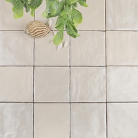 Nouvelle salle de bain douche cuisine dosseret haut brillant émaillé blanc petit 100x100mm métro 4x4 carré à la main carreaux de mur en céramique