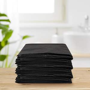 Cape de spa jetable à usage unique pour femmes non tissée PP Soft Black Beauty Care pour salons de beauté - Product Image 6