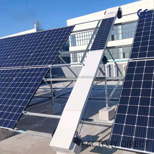 solar panels panel cleaning robot brush <b>cleaner</b> equipment automatic systems <b>spray</b> nozzle rail pv self cleaningrobot control - Product Image 3