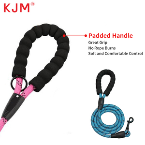 สายจูงสุนัขแบบเชือกยาวสำหรับงานหนัก พร้อมที่จับบุนุ่มสบาย - Product Image 4