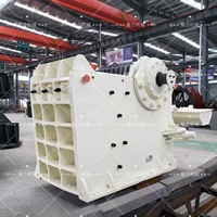 Penghancur Batu Kapur Tipe Jaw Impact 60 TPH yang Dapat Disesuaikan dengan Gear Engine dan Gearbox PLC untuk Agregat Konstruksi