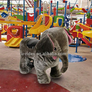 <span class=keywords><strong>Jouet</strong></span> de voiture éléphant électrique de haute qualité pour enfants en peluche à piles marche électronique Animal mignon unisexe en gros - Product Image 2