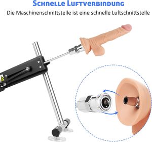 Chaise sexuelle automatique pour adultes avec télécommande, vibromasseur et pénétrateur – Vente directe usine - Product Image 2