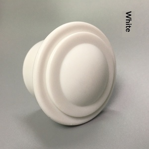 Grand embout de rideau décoratif pour tringle à rideaux de 32 mm, design moderne et simple, plusieurs couleurs au choix - Product Image 4