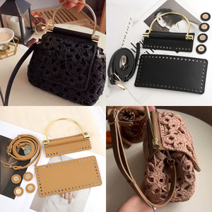 Nuovo Arrivo Borsa Fai da Te all'Uncinetto con Tracolla in Pelle PU e Chiusura a Cordoncino <span class=keywords><strong>Accessori</strong></span> <span class=keywords><strong>per</strong></span> <span class=keywords><strong>Borse</strong></span> Fatte a Mano Fondi <span class=keywords><strong>per</strong></span> <span class=keywords><strong>Borse</strong></span> a Maglia - Product Image 5