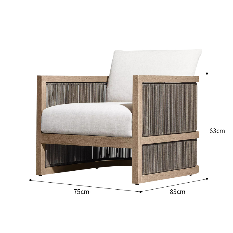 Single seat (white)