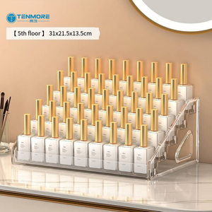 Exhibidor Acrílico Escalonado - Estante Transparente de Varios Niveles para Comercios Minoristas, Ferias de Artesanía y Pequeñas Empresas - Product Image 2