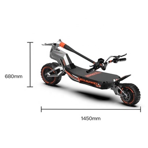 Lewee-Patinete eléctrico con batería de alta calidad, patinete eléctrico de 60V, 30Ah, batería de litio, motor dual de 60V, patinete eléctrico de 11 pulgadas para adultos - Product Image 2