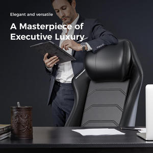 Paris confortable Racer <span class=keywords><strong>Master</strong></span> XL grand Premium noir inclinable ordinateur de bureau maison fonctionnel Silla chaise de jeu avec 4D - Product Image 3