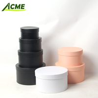 Vente en gros Boîte cadeau à fleurs quatre pièces Boîte à fleurs cylindrique en forme de seau pour la Saint-Valentin