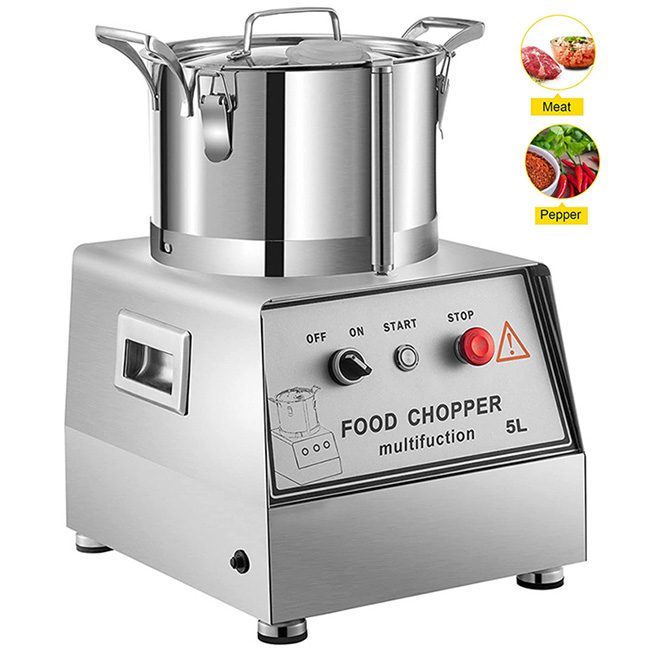 New Home Kitchen Appliance Stainless Steel Smart Food Processor Commercial Meat Vegetable Chopper Grinder