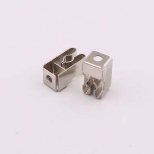 Pcb Clips pince à ressort joint en acier montage métal Contact partie feuille prise laiton Cr2032 support de batterie sur mesure en acier - Product Image 6