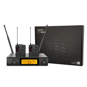 Chuyên nghiệp không dây in-tai hệ thống màn hình UHF IEM gói cơ thể với 2/4/6/8/10 tai điện thoại inears màn hình - Product Image 6