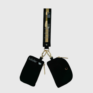Bolso de Mano Doble Lu con Cierre, Estuche para Llaves y Cartera con Forro de Poliéster, Diseño Unisex Impermeable y Portátil, Estilo Lu - Product Image 5