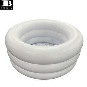 Piscina <span class=keywords><strong>de</strong></span> parto redonda inflable <span class=keywords><strong>de</strong></span> PVC grueso con asas, bañera <span class=keywords><strong>de</strong></span> agua portátil duradera para mujeres embarazadas, trabajo y relajación - Product Image 2