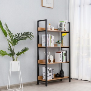 Hiện đại 4 lớp kim loại Knock-down Tủ Sách thép kệ sách cho các trường học & phòng khách/ăn uống đồ nội thất thư viện - Product Image 2