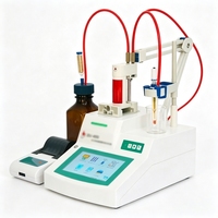 Titreur potentiométrique ZDJ-600D |   Système de titrage automatique de haute précision de 6e génération pour l'industrie pharmaceutique, chimique et alimentaire
