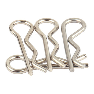 R Type Cotter Pin 1/16 1/10 1/8 1/5 Metal <b>RC</b> Car Parts For Model Vehicles Remote <b>Control</b> Toys - Product Image 3