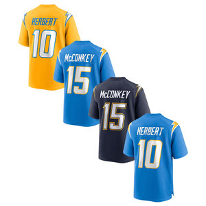 <span class=keywords><strong>2025</strong></span> Áo bán buôn mớ<span class=keywords><strong>i</strong></span> khâu áo bóng đá Mỹ Los Angeles 10 Justin Herbert 3 derwin James jr. 15 ladd mcconkey - Product Image 3