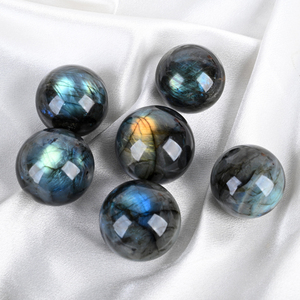 Wholesale High Quality Natural Healing <b>Crystal</b> Craft Labradorite <b>Crystal</b> <b>Ball</b> Sphere for Home Decoration - Product Image 5