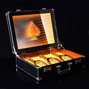 High-End Product Presentations & Bar Club Modern LED <b>Champagne</b> <b>Box</b> Suitable for clubs/bars bottle display rack - Product Image 1