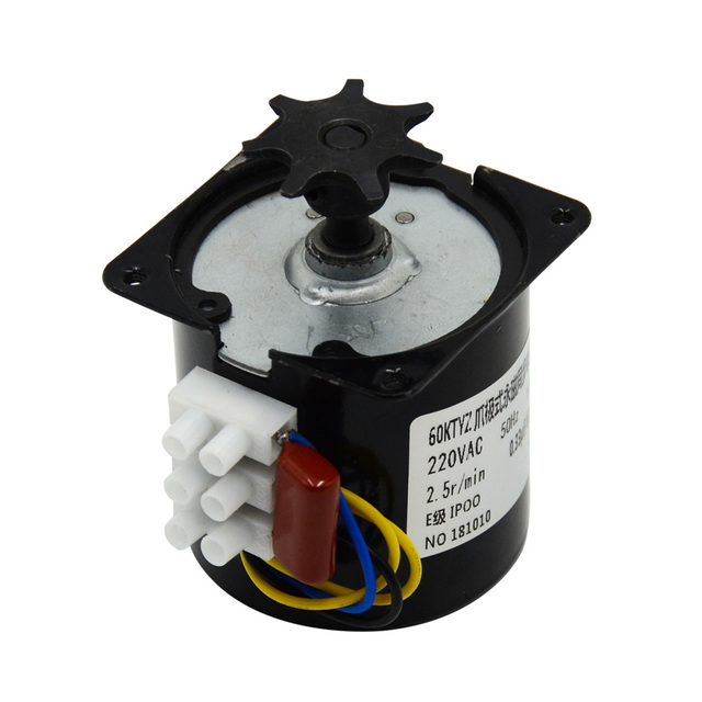AC Synchronous Motor 60KTYZ 220v Ac Electric Motors CW/CCW High Quality High Torque Ac Gear Motor for Egg Incubator