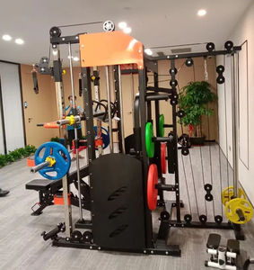 Harga pabrik grosir mesin Smith rak Squat multifungsi stasiun <span class=keywords><strong>Gym</strong></span> mesin Smith untuk <span class=keywords><strong>Gym</strong></span> rumah - Product Image 3