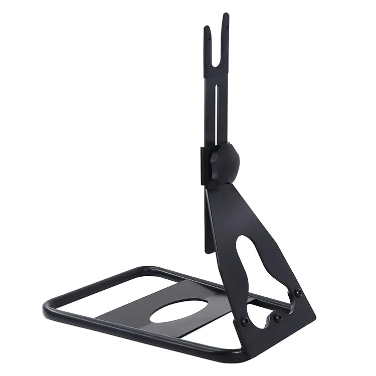 Support de rangement portable stable noir JH-Mech pour vélo de route VTT hauteur réglable support de plancher de vélo en métal