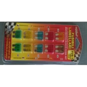 Fusibles para Automóvil, Tamaño Mediano, 10 Piezas Surtidas, Fusibles de Repuesto Eléctricos para Automóviles - Product Image 1