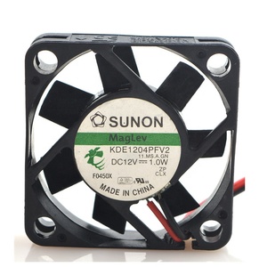 Ventilador 2025, refrigeración <span class=keywords><strong>KDE1204PFV2</strong></span> 12V 1,0 W Tamaño 40*40*10mm Ventilador de refrigeración de suspensión magnética Nuevo - Product Image 1