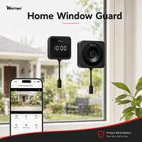 Cámara de Seguridad WiFi de Doble Banda para Interiores Wistino, con Visión Nocturna a Todo Color, Lente F1.0, Sensor CMOS y Audio Bidireccional