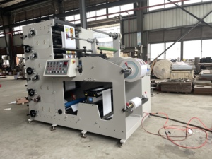 4 màu sắc dính Sticker flexo máy in giấy cuộn để cuộn chết cắt máy in flexo cho nhãn - Product Image 3