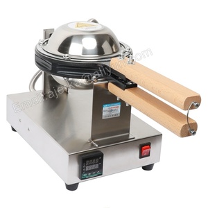 Gốc Hồng Kông Lớn hơn Trung Quốc Thương Mại Kỹ Thuật Số Hiển Thị Trứng Sản Xuất Điện Máy Nướng Bánh Nóng 110V <span class=keywords><strong>Waffle</strong></span> Maker - Product Image 4