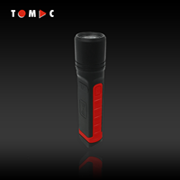 Lampe torche LED rechargeable TOMAC professionnelle, certifiée CE, 30lm/400lm/1100lm, trois modes, pour usage extérieur