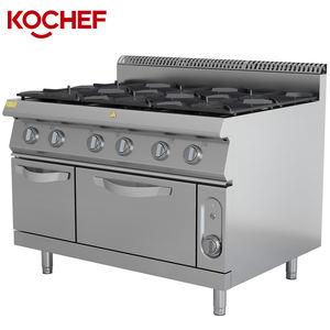 <span class=keywords><strong>Gas</strong></span> stile 6 fuochi gamma con forno attrezzature da cucina commerciale Free Standing fornelli <span class=keywords><strong>a</strong></span> <span class=keywords><strong>Gas</strong></span> in acciaio inox con forno - Product Image 1