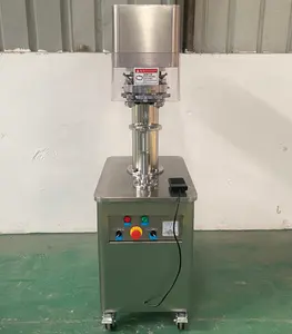 Manufacture Semi Auto Can Seaming Machine Tin Can Sealer Machine For PET Beverage Cans