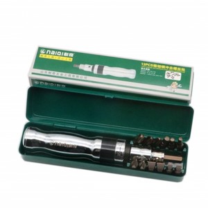 Naichi 13Pcs Impact Screwdriver <b>Set</b> Chrome Molybdenum Steel Metal <b>Box</b> Industrial Grade <b>Tools</b> - Product Image 3