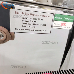 เครื่องทดสอบดัชนีการติดตามการรั่วไหล IEC 60112 สำหรับการวัด <span class=keywords><strong>CTI</strong></span> และ <span class=keywords><strong>PTI</strong></span> ของวัสดุฉนวน - Product Image 4