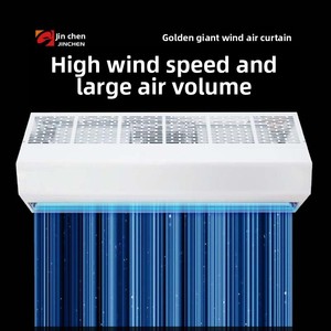 Nouvelle rideau d'air professionnel pour intérieur, grande capacité, moteur <span class=keywords><strong>AC</strong></span> rapide, montage mural/fenêtre, 220V, marque JINCHEN, directement de l'usine - Product Image 5