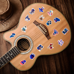 50 Stück NFC Rugby Buffalo Bills Graffiti Aufkleber Dekoratives Etikett für Gepäck Laptop Gitarren helm Skateboard Wasserdichter Aufkleber - Product Image 4