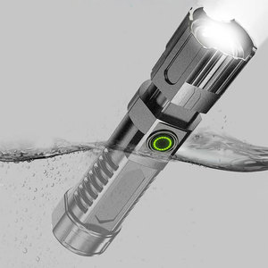 Đèn pin mini điện <span class=keywords><strong>Torch</strong></span> xách tay LED USB có thể sạc lại đèn pin LED Spotlight <span class=keywords><strong>Torch</strong></span> với kính thiên văn zoom - Product Image 6