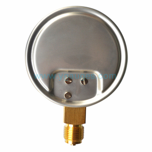 De acero inoxidable caso conexión manómetro de cápsula de calibración de la máquina - Product Image 5