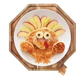 Yu Feifan Solid Wood Serving Tray Acacia Wood Square Octagonal Tea Food Tray Durable Household Dining Use - Product Image 4