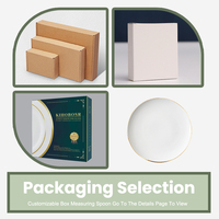 Assiettes de table en porcelaine élégantes et écologiques à bord doré, qualité alimentaire haut de gamme, compatibles lave-vaisselle, pour cadeaux de pendaison de crémaillère et tables de banquet