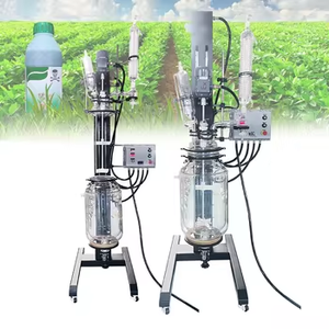 Reactor de Vidrio Encamisado Personalizado de 20L |   Capacidad de 200L |   Diseño giratorio y elevable, ¡en oferta! - Product Image 4